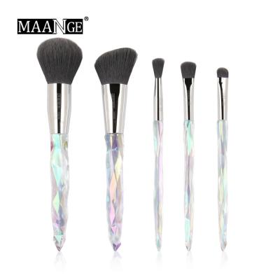 China Angular Blush Maange NEW Wholesale High Quality Cosmetic 3D Makeup Brush Set Liner Professional 5pcs Brushes for sale