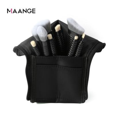 China Gray Dense Hair Black Makeup Brochasch De Maquillaj Silky Soft Set Brush With Bag for sale