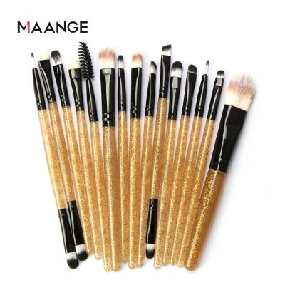 China Angular Blush Luxury Synthetic Cosmetic Brush Base Custom Makeup Brush Set for sale