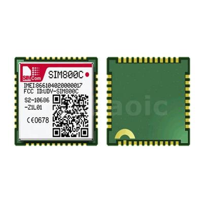 China GSM GPRS Module SIM800C 24M Quad-Band HTTP Module GSM GPRS Bluetooth GSM2/2+PBCCH Wireless Recording SIM800C Module for sale