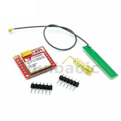 China GSM GPRS module SIM800L module GSM microSIM card core board module with PCB board and adapter GPRS antenna SIM800L GSM GPRS board for sale