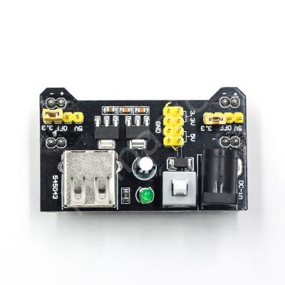 China Special suitable 3.3V 5V breadboard module mb102 breadboard power module breadboard power supply module for sale