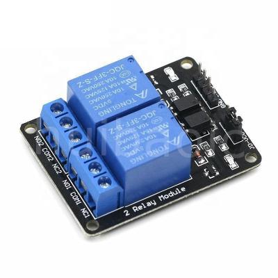 China Relay Panel 2channel 5V 12V Black PCB Optical Coupler Isolation Protection ARM IMAGE AVR Bi-Directional Relay Module for sale