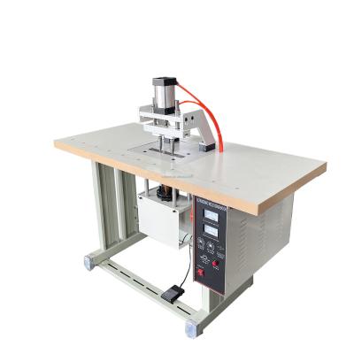 China Wholesale Ultrasonic Welding Machine Double Welding Head Nonwoven Bag Making Pneumatic Ultrasonic Spot Welding Machine for sale