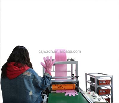 China Automatic Hotels Industrial Polyester Ultrasonic Glove Making Machine for sale