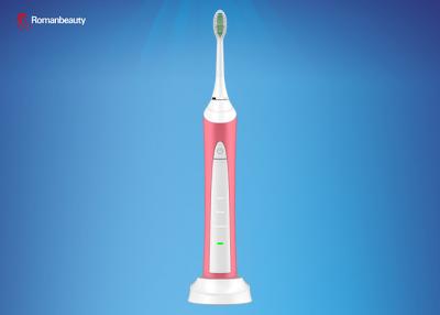 China 3 Mode Red Sonic Electric Toothbrush Use Dupond Soft Bristle for sale