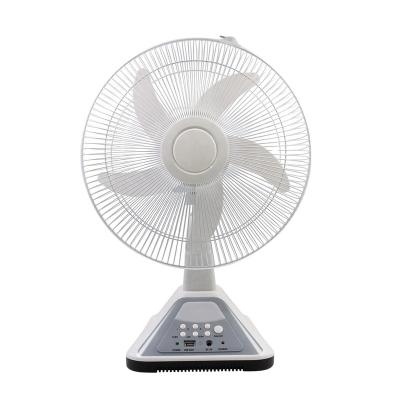 China With led light rechargeable electric fan (optional) portable electric fan for sale