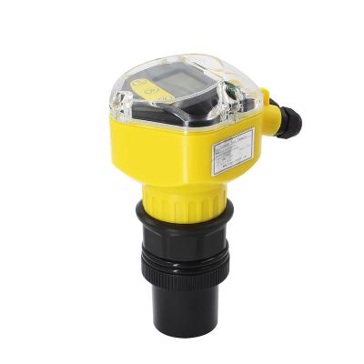 China PTFE Ultrasonic Level Transmitter Liquid Level Sensor LT-U4-A-S-A-8-N-200 for sale