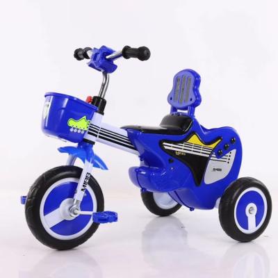 China Ride on new fashion baby tricycle toy kids steel tricycle with music/plastic/small tricycle with music and light for sale