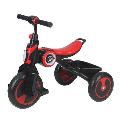 China Ride On Toy China Cheap 3 Wheel Tricycle With Led Light For Baby/Baby Tricycle For Kids Children Tricycle Bike for sale