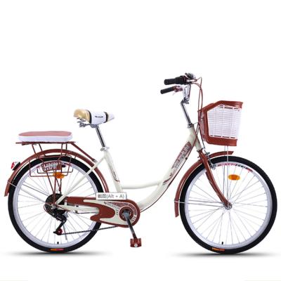 China China Street Made 24 Inch Wholesale Cheap Steel Road Bike City Bicycles Retro for sale