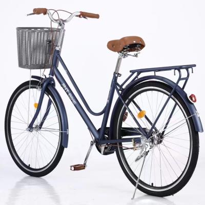 China Wholesale OEM Steel Bikes for Women's Bicycle Women's City Lady Bike Sweden Lady Duty Bike 26 for sale