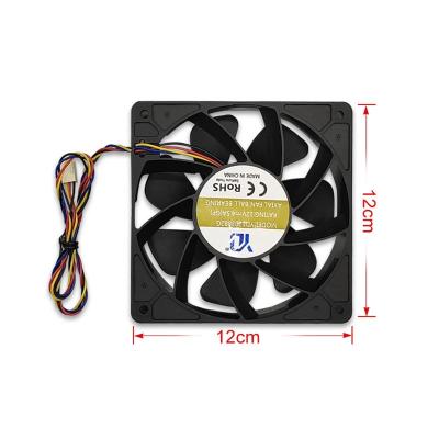 China Industry Ready Running Greenhouse 120mm 12038 Fan 6000RPM Fan Cooler For S9 L3+ for sale