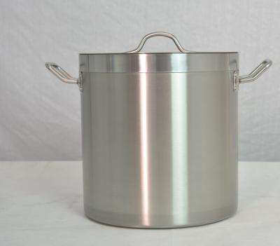 China Sustainable Ketchin Care High Quality Luxury Large Stock Pot 12L 200L Stainless Steel Soup Pot For Induction Cooker for sale