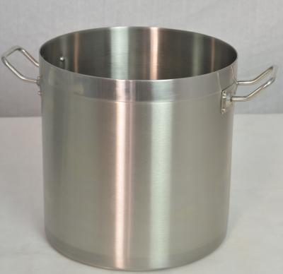 China Sustainable High Quality Stock Pot Household Or Commercial Stainless Steel Soup Pot For Induction Cooker for sale