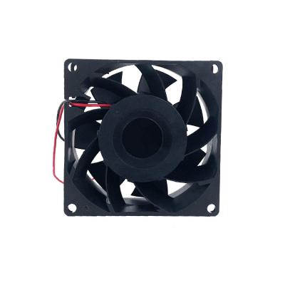 China Garment Shops 8038 DC fan 80*80*38mm industrial cooling fan 12v 24v 48v DC high speed fan for sale