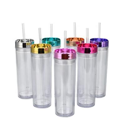 China Sustainable 16oz Wedding Party Personalized Monogram Bridesmaid Tumblers Personalized Acrylic Water Bottles for sale