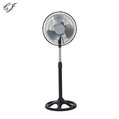 China 10 Inch High Speed ​​Black Fan Stand Small Fan for Home FS-2501 for sale