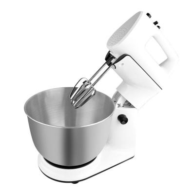 China Home Multifunctional Kitchen 4L Cake Food Flour Dough Mixer 5 Vertical Speed ​​Flour Automatic Baking Mixer with Beater Ejector Button for sale