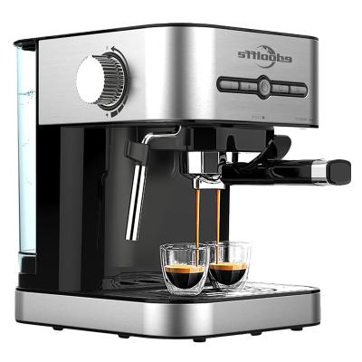 China Pressure Italian Semi-automatic Household Steam Coffee Machine 15 Bar Espresso Coffee Machine Espresso Roasting Coffee Maker for sale