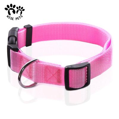 China Sustainable Custom Luxury Dog Collar And Leash Training Nylon Dog Collars With Designer Pet Leash for sale