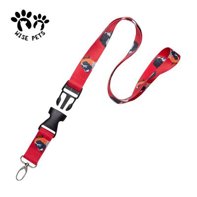 China Washable Flat Polyester Personalize Cheap Plain Custom Sublimation Lanyards With Logo for sale