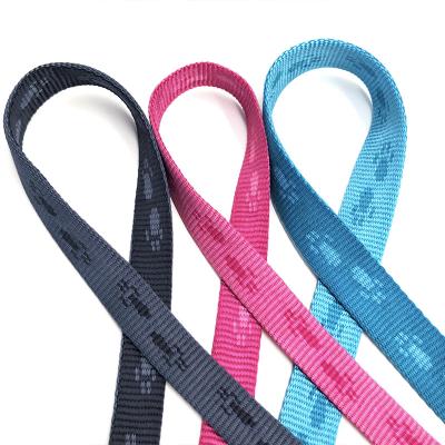 China High Tenacity Customized Nylon Webbing Dog Collar 2 Inch Webbing Nylon Jacquard Nylon Webbing For Dog Leash for sale