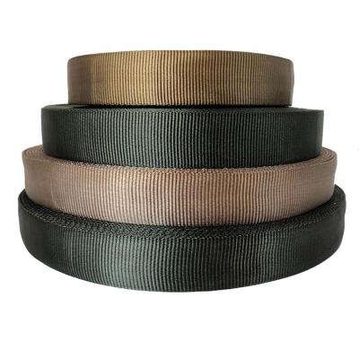 China High tenacity WEAVER ISO verified supplier cinta nylon webbing custom nylon webbing 1 inch tubular nylon webbing for sale