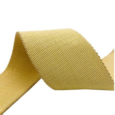 China High Tenacity Webbing Flame Retardant Aramid Strap Lifting High Strength Webbing Cut Resistant Aramid Webbing for sale