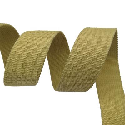 China High Tenacity High Temperature Resistant Para Aramid Webbing Flame Retardant Aramid Webbing For Belt for sale