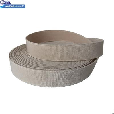 China Weaver Elastic ISO Verified Supplier Elastic Rubber Elastic Band For Underwear Braided Elastic Band for sale