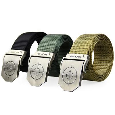 China Custom Made Nylon Waistband Tactical Belt Men Military Battle Belts Military Uniform Belts for sale