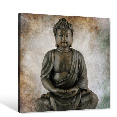 China High Quality Modern Canvas Wall Art Buddha Religion Abstract Buddha Religion Picture Landscape Painting Decorative Modern Living Room for sale