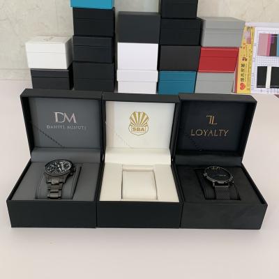 China Eco - Friendly Your Own Logo Low Price Custom Design Branded Packaging Boxes Made Of Cardboard Leather Watch For Watch for sale