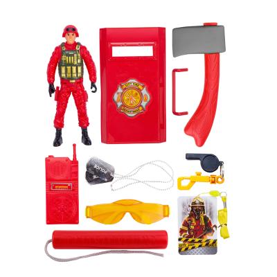 China Portable Non-Toxic Kids Role Play Police Set Toy with Plasitc Accessories for sale