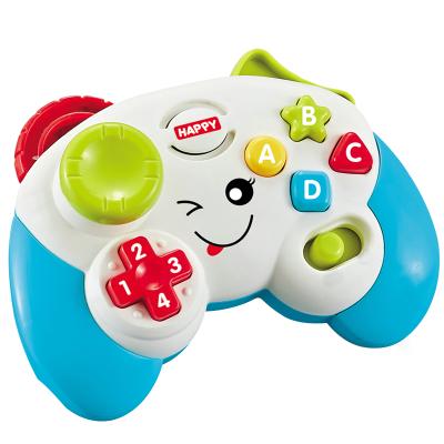 China Develop Kids Intelligence Carryover Baby Game Handle Learning Educational Toys with Light Music for Children for sale