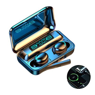 China F9-5 Wireless In-Ear Headphone Earphone BT 5.0 Tws In-ear Earbuds Mini Sports Game High Fidelity Led Power Display Audifonos Headset for sale