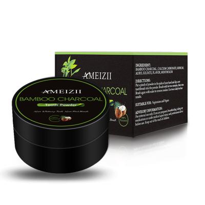 China AMEIZII Natural Oral Hygiene Convenient Tooth Whitener Teeth Whitening Powder Dental Bleaching Tartar Remover Cleaning Dental Bleaching for sale