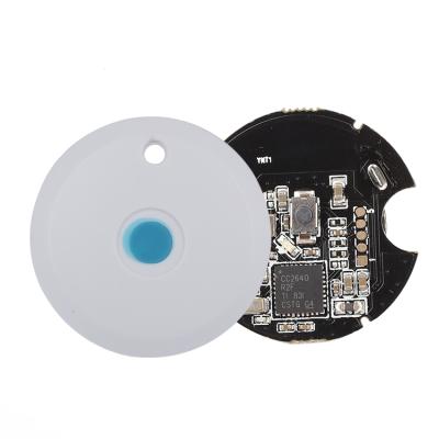 China Tracking iBeacon CC2640R2F Series BLE 5.0 Portable Beacon With Buzzer SOS Button Trigger IOT Solutions Programmable Beacon for sale