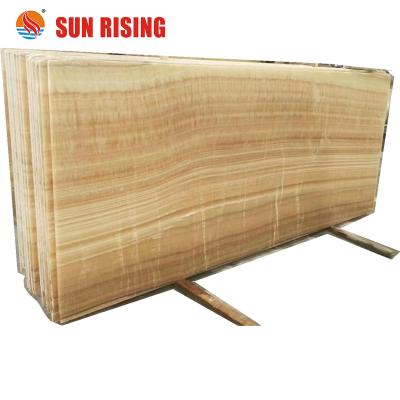 China High Quality Modern Honey Onyx Yellow Natural Onyx Stone Slab For Sale for sale