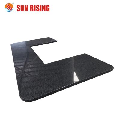 China Wholesale Price Modern Natural Gray Granite Outdoor Kitchen for BBQ Island for sale