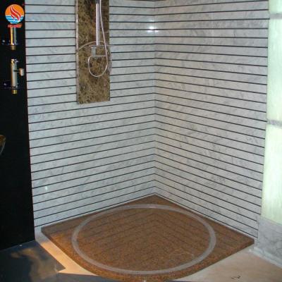 China Bathroom Shower Base Natural Granite Shower Filters Stone Shower Base Tray Tile for sale