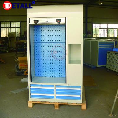 China WORKSHOP Workshop Storage Rolling Heavy Duty Steel Tool Cabinet for sale