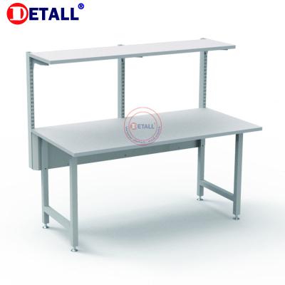 China Factory Used Stainless Steel Shop Worktable With Drawer And Top / Under Shelf for sale