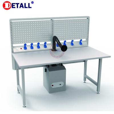 China Factory match smoking cleaning equipment for stainless steel metal repair laptop tool computer repair ESD electric table for sale