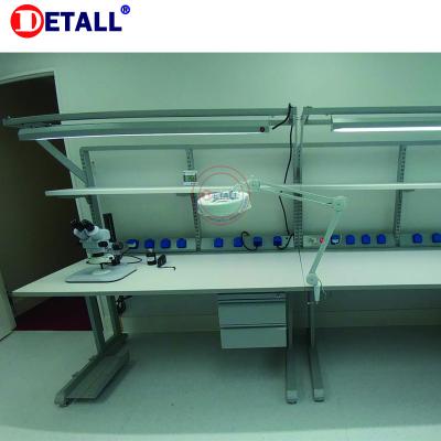 China The commercial furniture electronic mobile ESD mobile phone repair workstation with repair tools table bench for sale