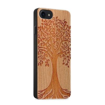 China Shockproof Custom Design Wooden Phone Case For iPhone 12 13 11 PC WOODEN CASE Max TPU For Samsung S22 Cover Phone Case for sale