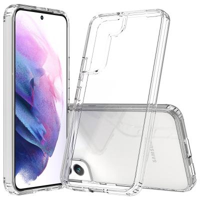 China Shockproof Acrylic Clear Phone Case For Samsung S22 Ultra Case 2022 New TPU Cover Transparent Clear Case Cover For iPhone 13 for sale