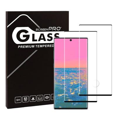 China Anti-scratch Note 8 9 10 20 3D Plus Curved Full Cover Tempered Glass Screen Protector For Samsung Galaxy for sale