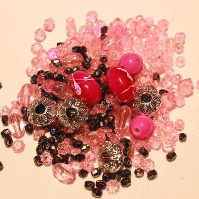 China High Quality DIY Mixed Color Colorful Beads Handmade Beaded Material Accessories Zhuzi001 for sale